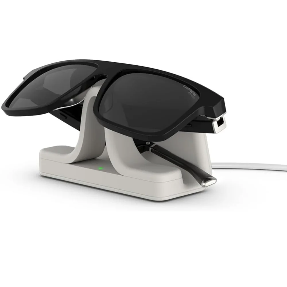 NIB Carrera Black Smart Sunglasses With Alexa